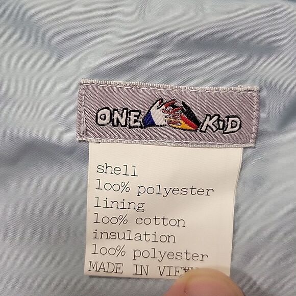 ONE KID YOUTH BABY 18 MONTH SHELL JACKET SIZE FOR MOST 18 MONTH -100% po… - Picture 4 of 5